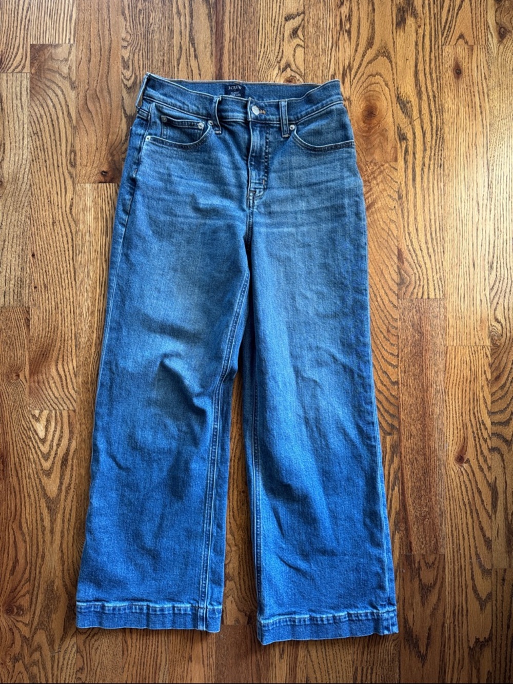 J. Crew Classic Wide-Leg Jeans